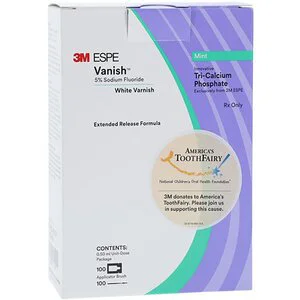 3M Vanish 5% Sodium Fluoride White Varnish 3M Vanish 5% Sodium Fluoride White Varnish