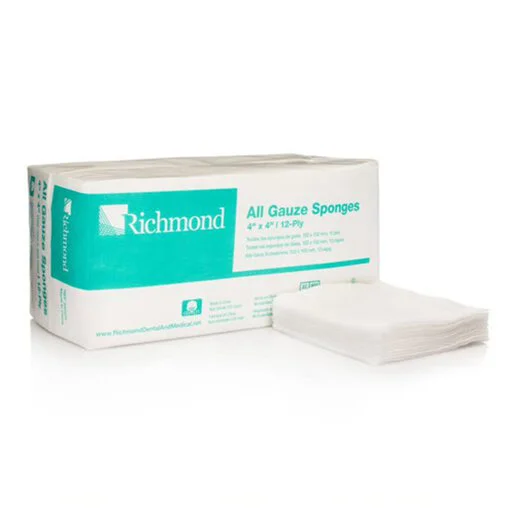 Richmond All Gauze Dental Sponges, 4