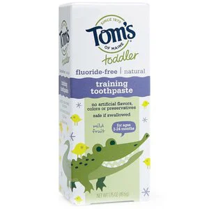 Toddler Training Fluoride-Free Toothpaste