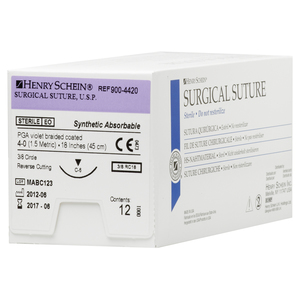 PGA Violet Braided Absorbable Surgical Sutures