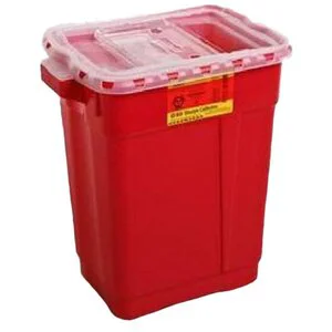 BD X-Large Sharps Collector with Gasket & Liquid Absorbing Pad BD X-Large Sharps Collector with Gasket & Liquid Absorbing Pad