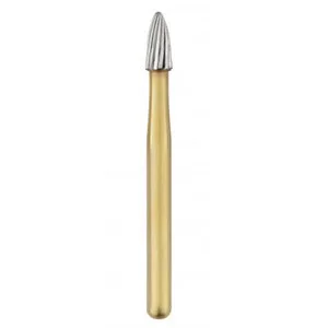 Round End Flame Trimming and Finishing 12 Blade FG Carbide Burs Round End Flame Trimming and Finishing 12 Blade FG Carbide Burs