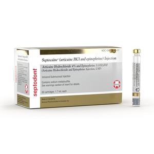 Septocaine 4% with Epinephrine