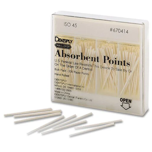 Maillefer Absorbent Paper Points .02 Bulk Pack