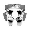 Ivory Stainless Steel Winged Clamp